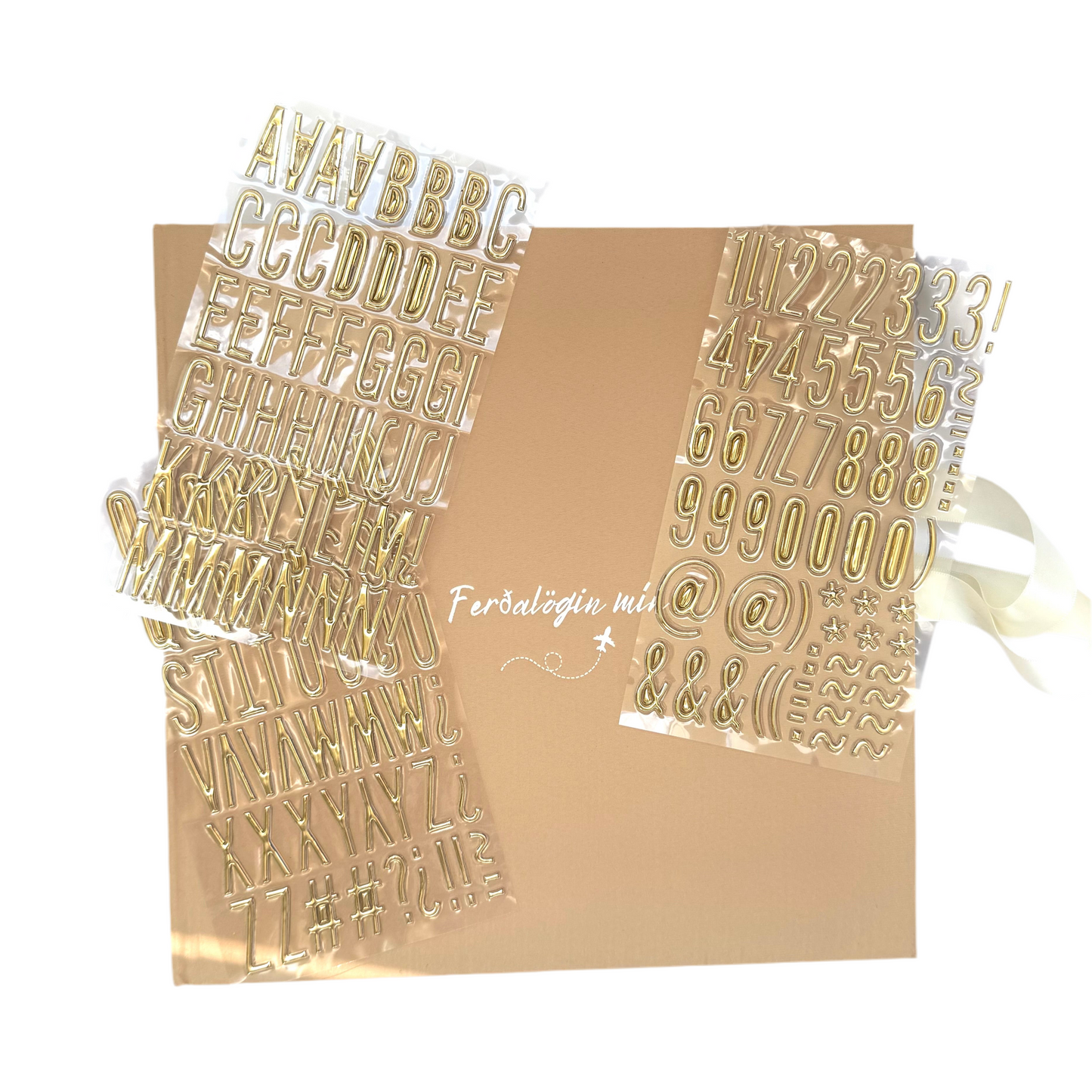 Límmiðar Stafir Stórir