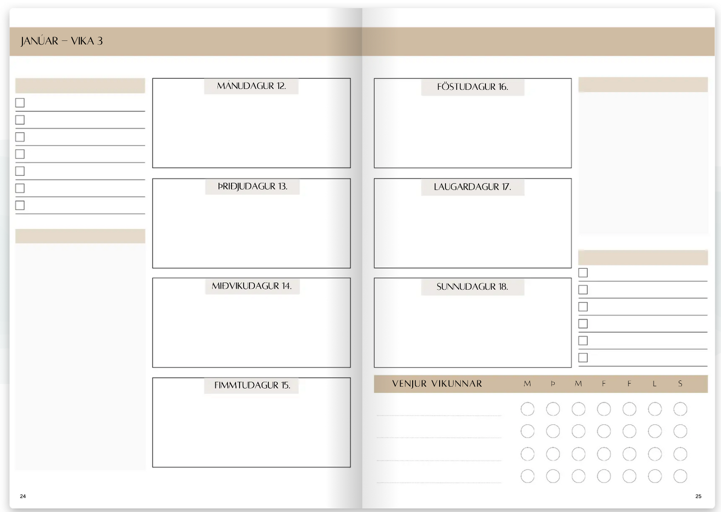 Skipulag og markmiðasetning 2026