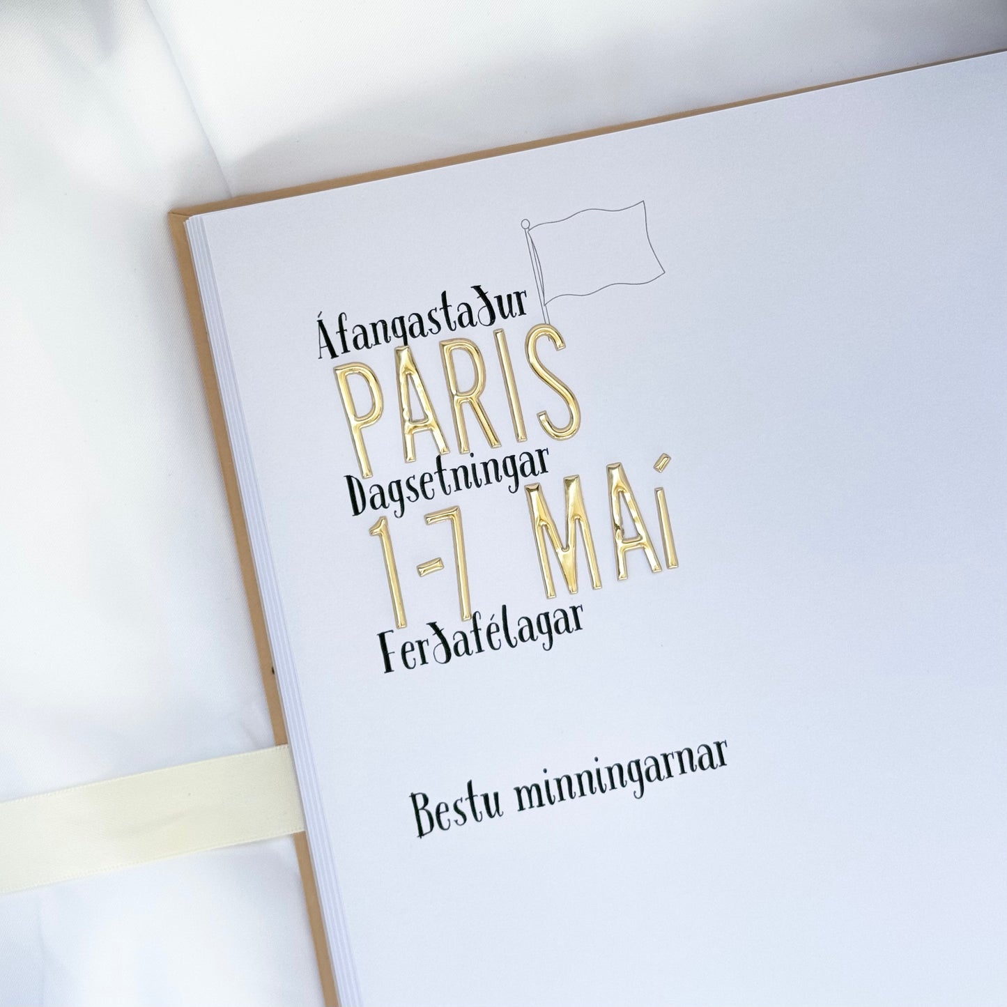 Límmiðar Stafir Stórir