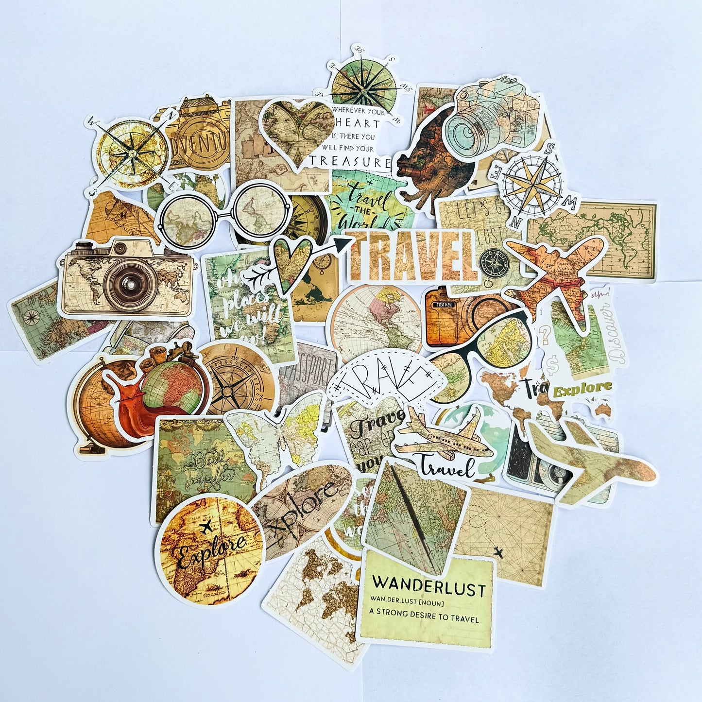 Ferða Límmiðar Retro